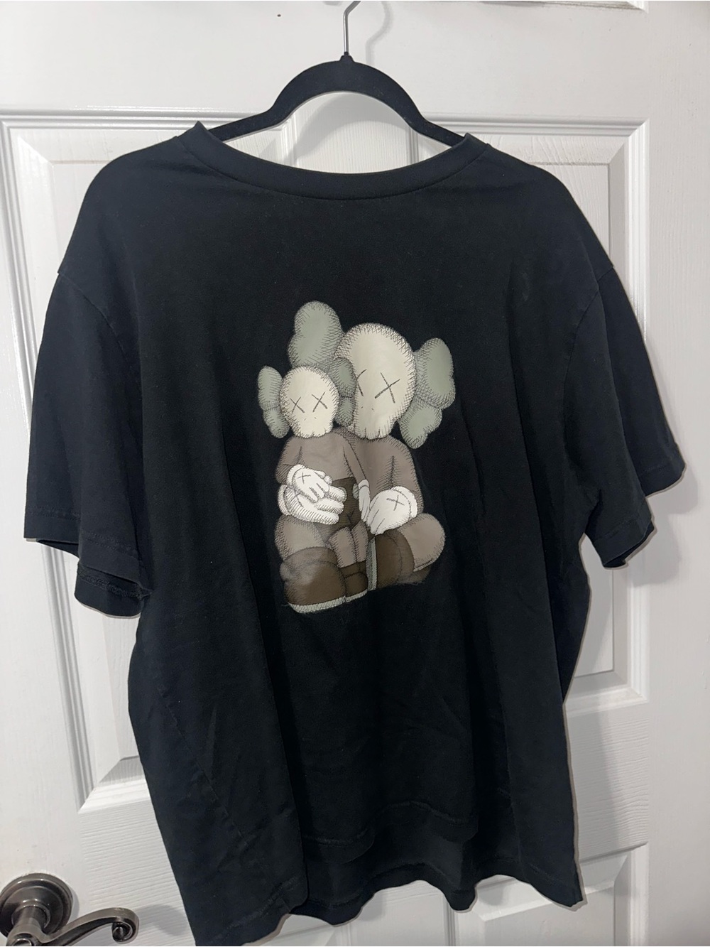 KAWS X Uniqlo Black T Shirt